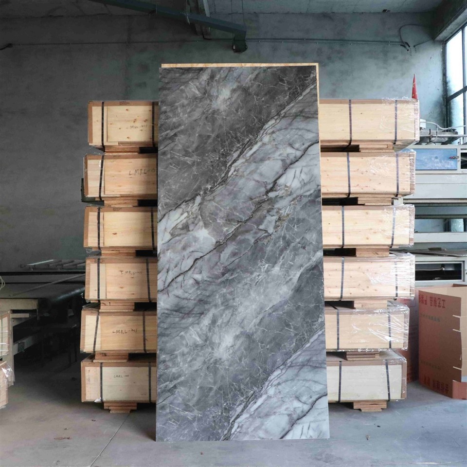 Glossy Decorative PVC Marble Wall Panel price